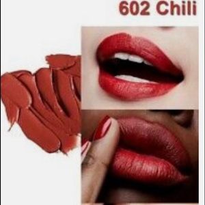 New In box MAC Matte Lipstick Rouge Red Shade Chili 602 Full Size 0.1oz NIB